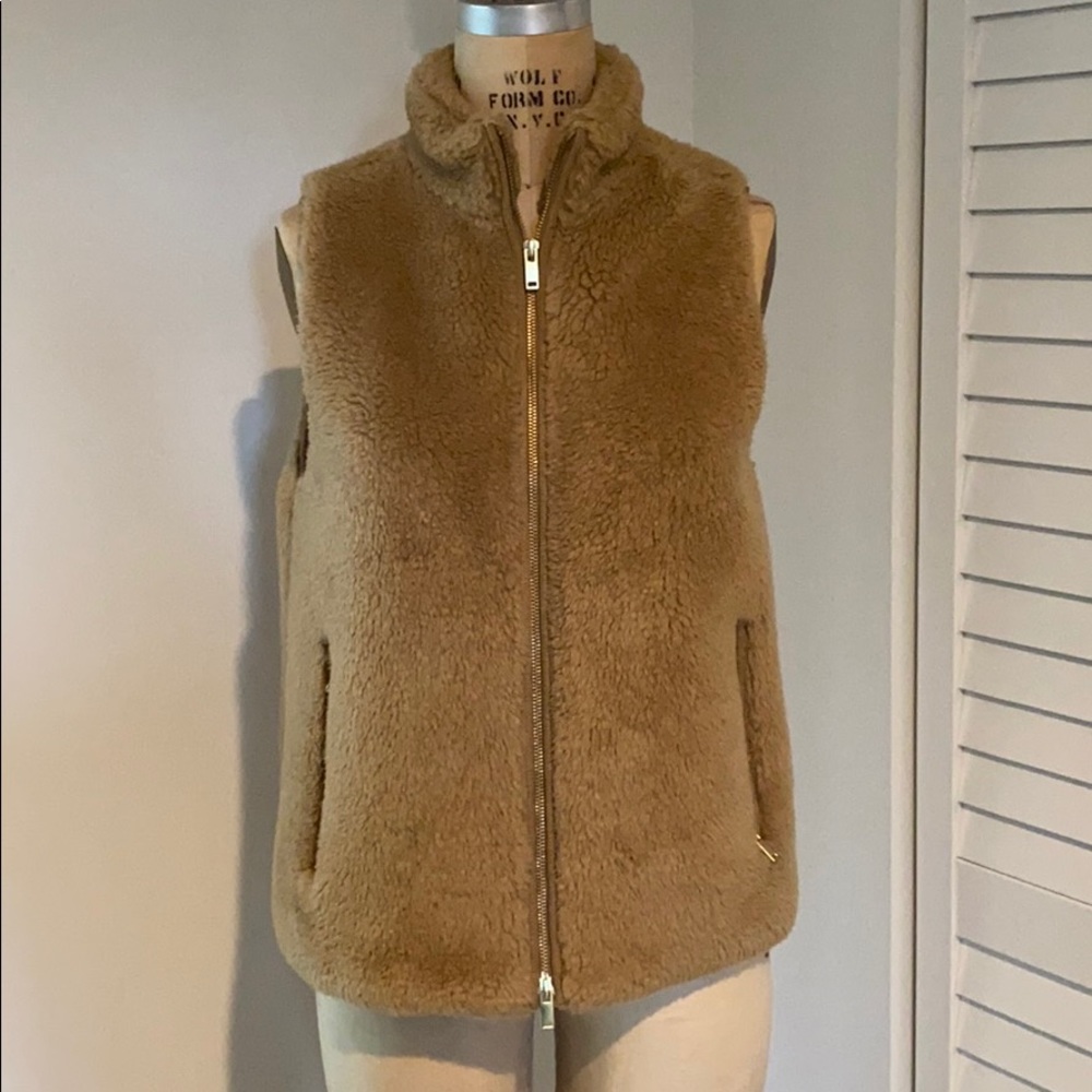 JCrew Teddy Bear Vest